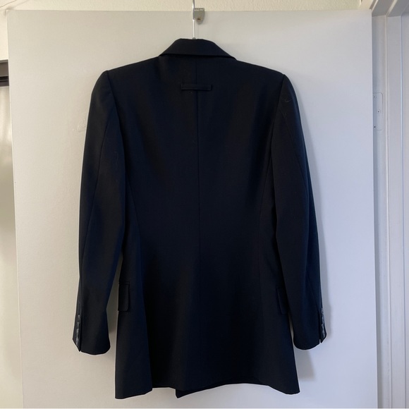 ✨ Vintage Jean-Paul Gaultier Classique Wool Long Double Blazer - Picture 4 of 8